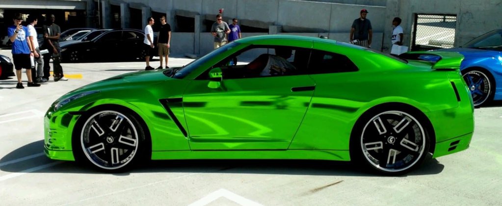Carfluence's tweet photo. Chrome GTRs 😍 https://t.co/nYCsdSJBlz
