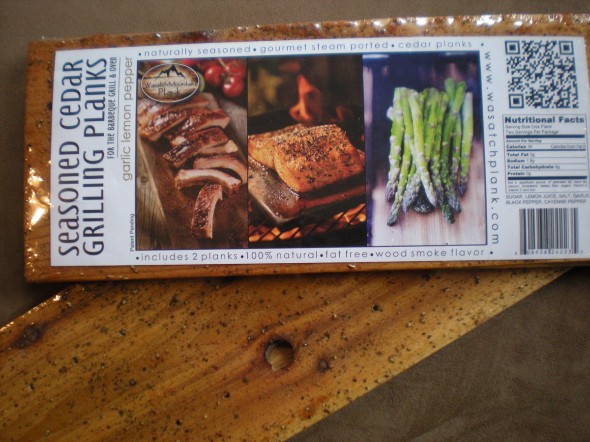 WasatchPlank's tweet photo. Try our Garlic Lemon Pepper plank! Lots of garlic, lots of pepper, and a hint of lemon make this a favorite! https://t.co/10rIznmSBf