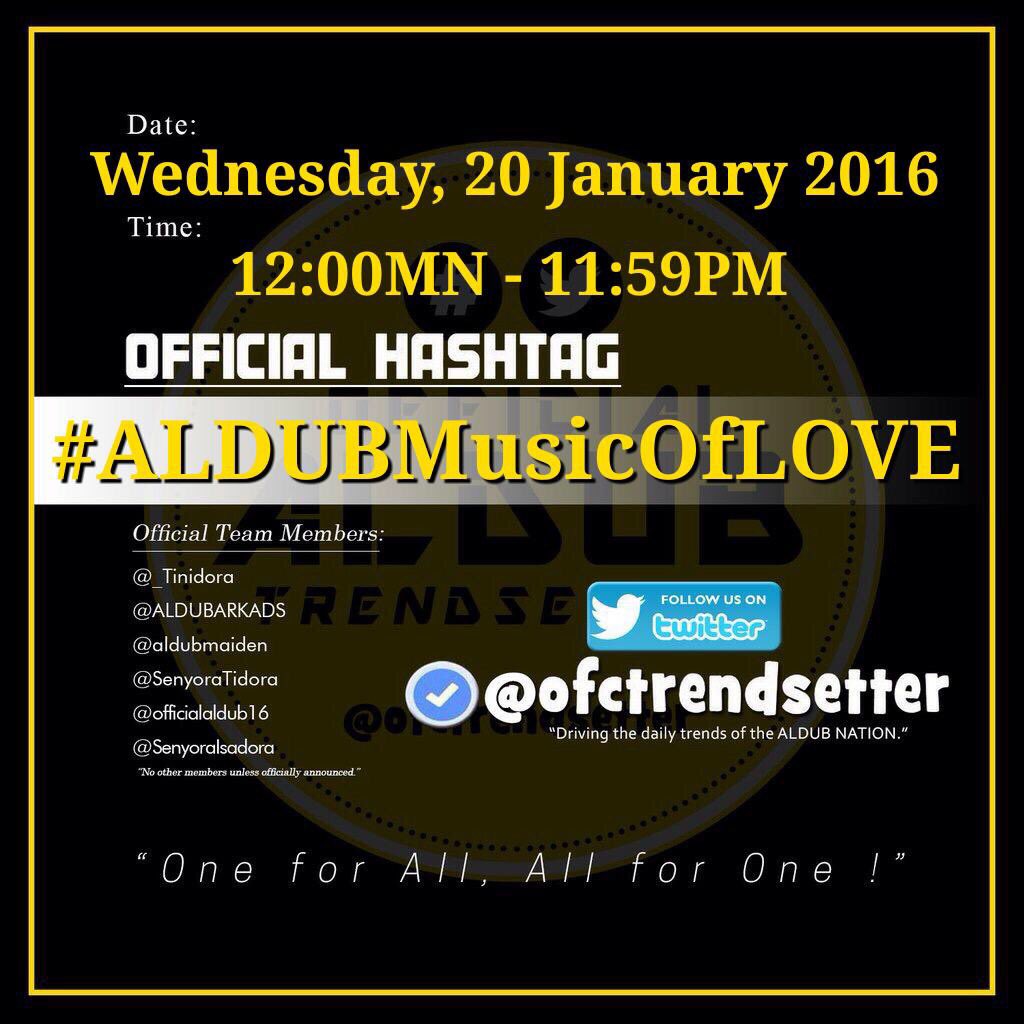 ofctrendsetter's tweet photo. "...People - like musical instruments: their sound is dependent on who is to touch them..."

OHT : #ALDUBMusicOfLOVE https://t.co/8i6EfppZTE