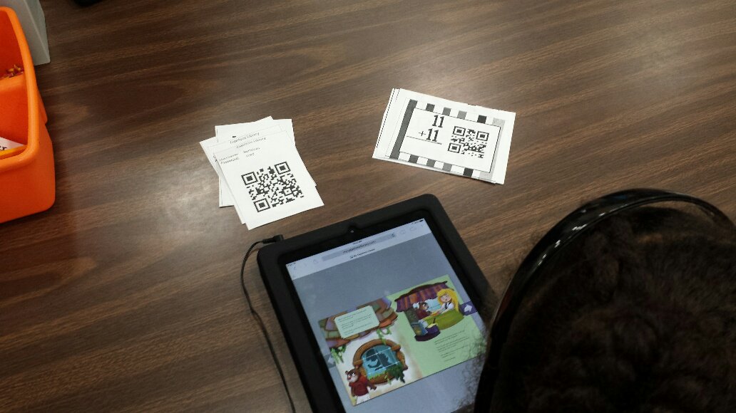 FBISD_Libraries's tweet image. @FortBendISD Burton ES Library - QR codes!  #BeyondTheShelves #LibrariesToday #librariestransform