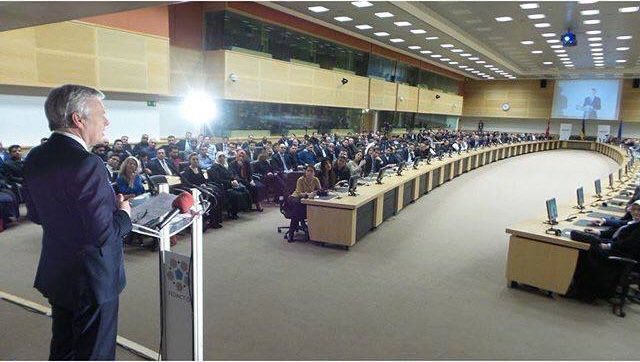 UNITEE_Europe's tweet photo. Together with more than 400 entrepreneurs at Egmont Palace with @dreynders @Ali_Ulker @Betiad @SoudalClassics https://t.co/cf7AfGUN5N