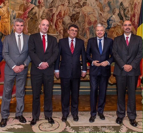 UNITEE_Europe's tweet photo. Together with more than 400 entrepreneurs at Egmont Palace with @dreynders @Ali_Ulker @Betiad @SoudalClassics https://t.co/cf7AfGUN5N