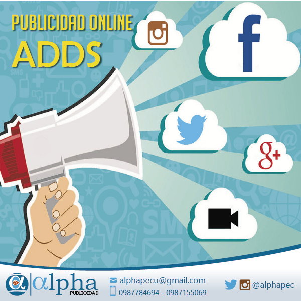 alphamkt_ec's tweet image. Hacemos tu publicidad online para Redes sociales, Web, Youtube. ¡Contáctanos! #Ads #AdsOnLine #Publicidad