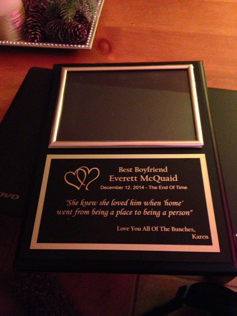 When your bf asks where his best boyfriend award is, you actually go get him one right? 😂❤