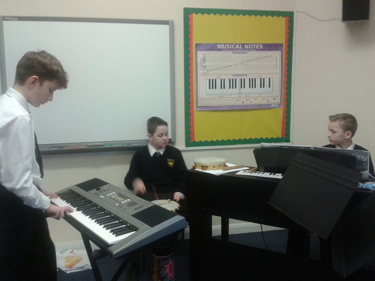 Year 7's composing film music. #highlightoftheday