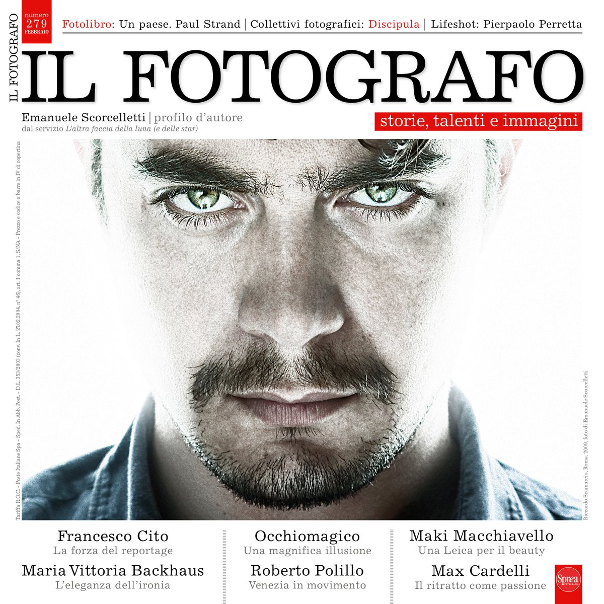 IL_FOTOGRAFO's tweet photo. IL FOTOGRAFO 279 Riccardo Scamarcio ritratto da Emanuele Scorcelletti, in edicola https://t.co/9K0dbu5mbS