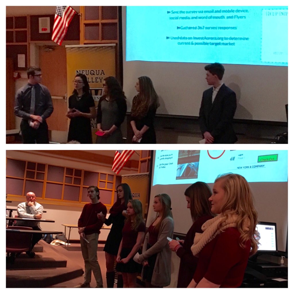 NVHSBusiness's tweet photo. 4th and 5th Hour Marketing Students presenting their #vision60504 plans. Who will win?? @ipef204 https://t.co/1T8auskVXk