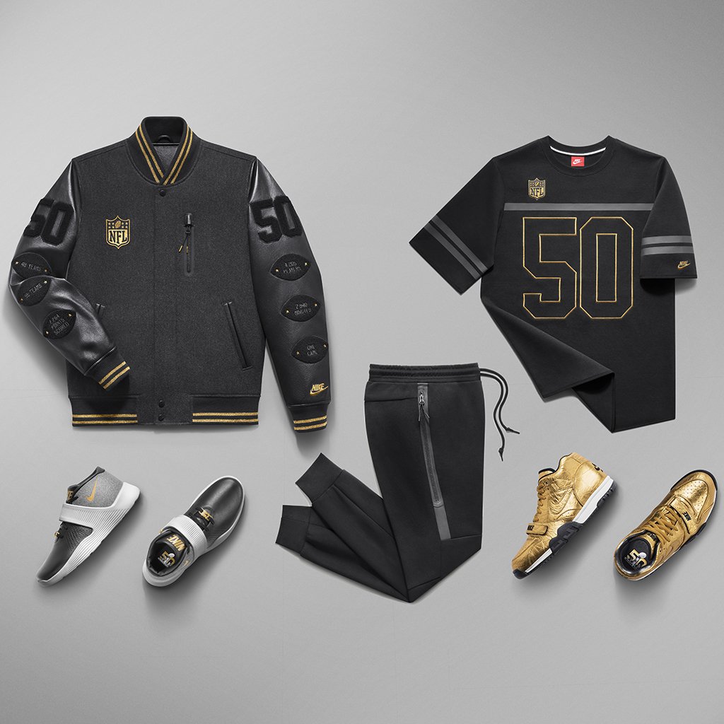 nikestore's tweet photo. The Super Bowl 50 Nike Speed Destroyed Collection, presented by @nikesportswear https://t.co/78pEktZfi3 https://t.co/xP0MYnT2yZ