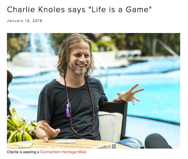 myklikes's tweet photo. Post I wrote about how life is a game, according to @CharlieKnoles https://t.co/RvpbsWcA4x https://t.co/NnkHQMwhjV”