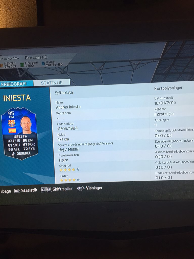 DanishSportsNut's tweet photo. 2nd year In a row.. Bring on the 3rd:D #TOTY #BlueHype https://t.co/Q77njY1LyT