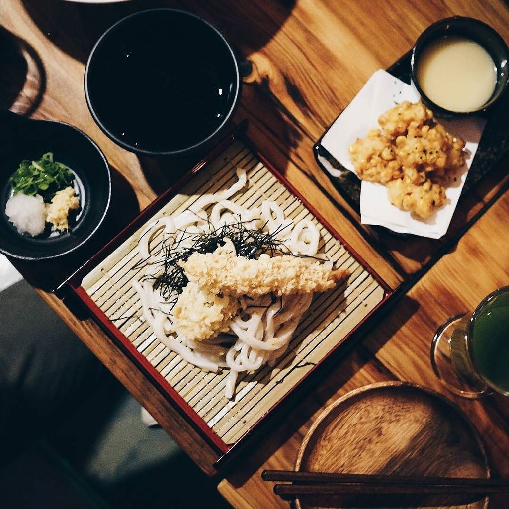 JeffahLei's tweet photo. New place in town with house made udon noodles. #MeNami https://t.co/4e84R8RSEq