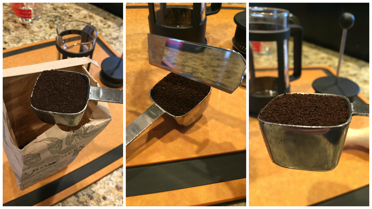 BryceChartwell's tweet photo. Preparing a shot of Celebes Toraja with my tungsten leveling blade #coffee #MorningRush https://t.co/SCEuPCskoF
