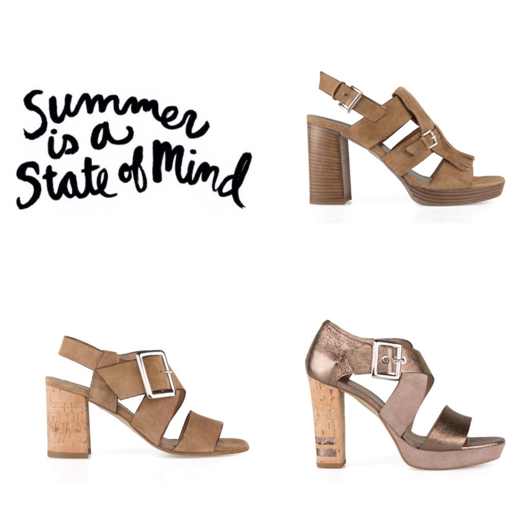 Als je schoenen binnen krijgt waar je gewoon heerlijk met blote voeten in kunt, besef je dat het bijna zomer is! ;-)