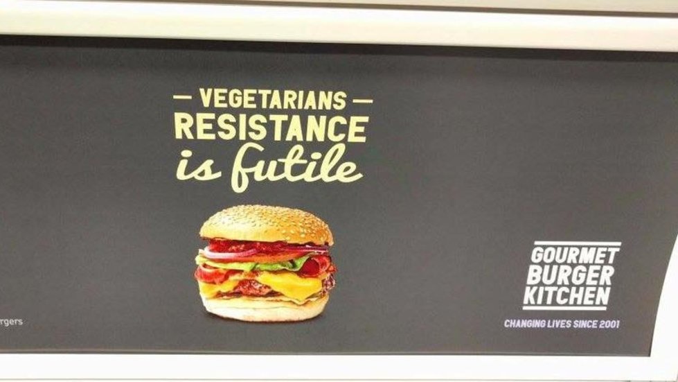 StylistMagazine's tweet photo. Dear GBK, resistance to meat is anything but futile https://t.co/yEbEXPDKOl https://t.co/1JKodFe29i