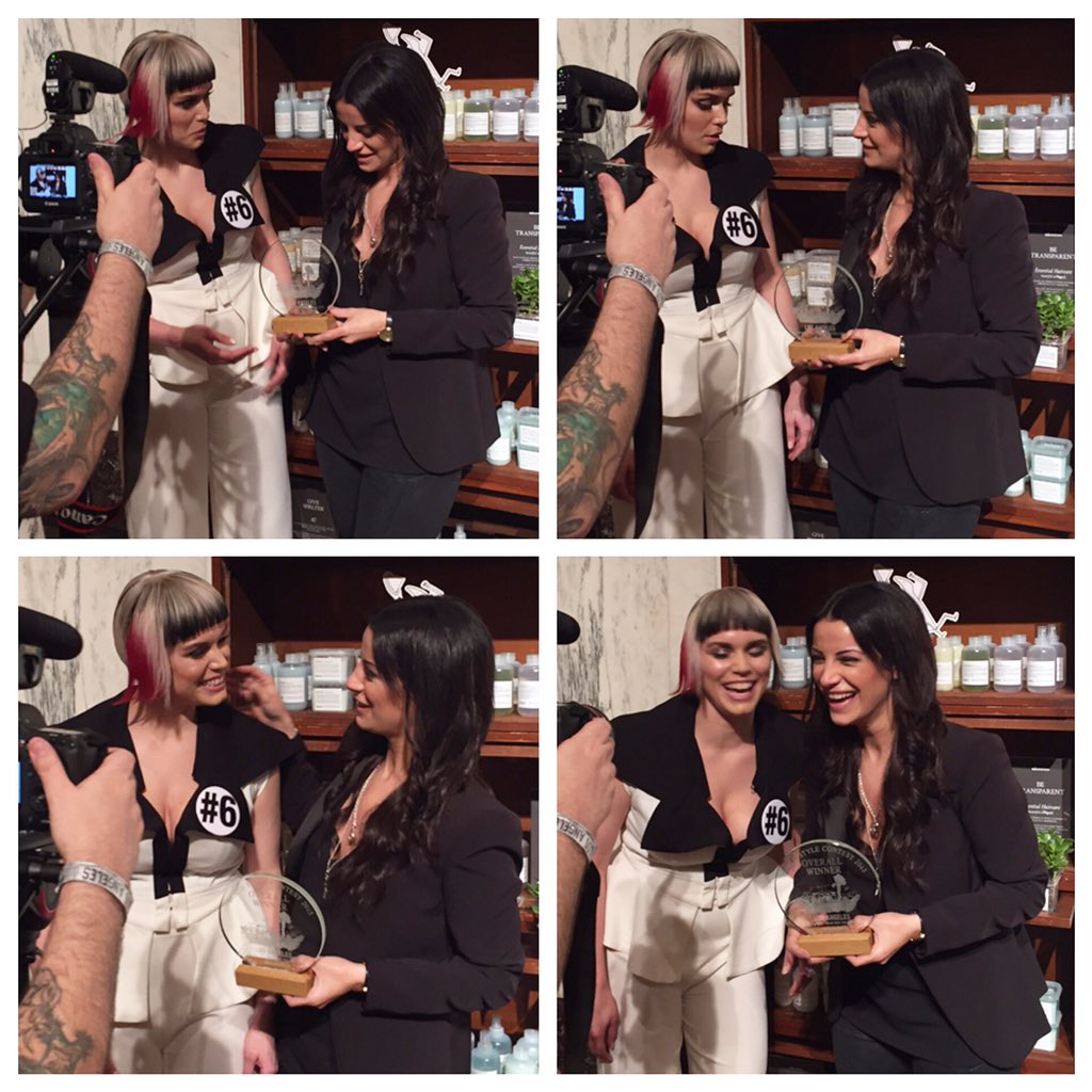 Dreams can become a reality! Proud of Nuva's <a href="/maggiesemaan/">Maggie Semaan</a> for her 1st place win at the <a href="/DavinesOfficial/">Davines</a> #WWHT2016!