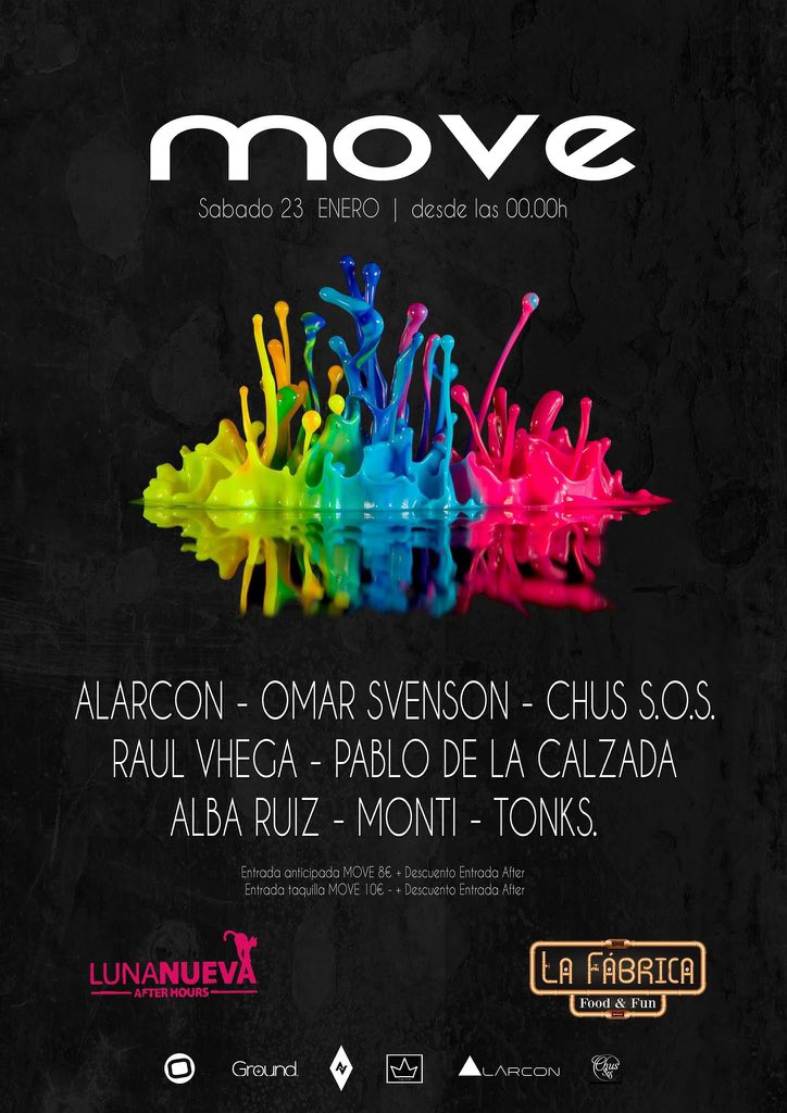 Este sábado toca move!!!!!!