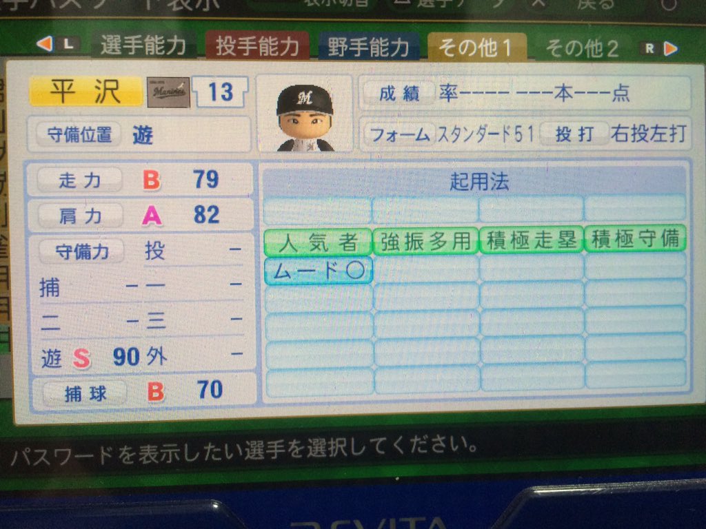 かいゆうた パワプロ選手工場 高校野球編 No 001 平沢 大河 仙台育英高ー千葉ロッテマリーンズ 一言メモ 欠点の無い15年高校no 1遊撃手 パワプロ パワプロ14 サクセス 平沢大河 パワプロ選手工場 T Co Xdbjiuvg95 かいゆうた パワプロ選手工場 高校野球編 No 001 平沢 大河 仙台育英高ー千葉ロッテマリーンズ 一言メモ 欠点の無い15年高校no 1遊撃手 パワプロ パワプロ14 サクセス 平沢大河 パワプロ選手工場 T Co Xdbjiuvg95