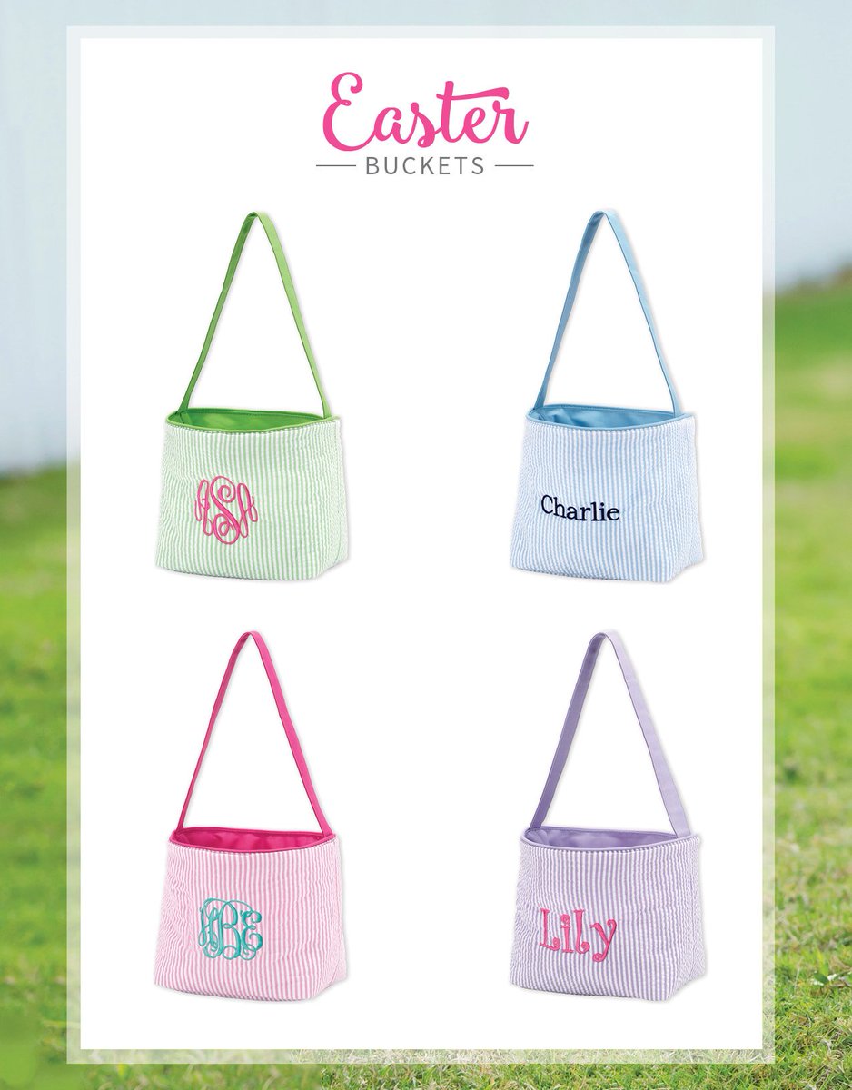 CSherree's tweet image. Easter is March 27th! Our Easter buckets are now available to order.