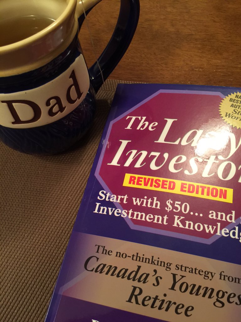 AndrewPerrie's tweet photo. Light reading in the am. #DerekFoster #thelazyinvestor https://t.co/MPnYCFoFvy