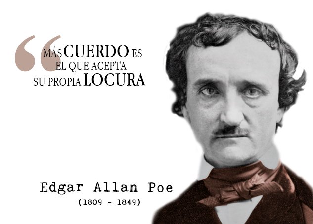 IIFL_UNAM's tweet photo. Recordamos a Edgar Allan Poe, escritor, poeta y crítico estadounidense nacido #UnDíaComoHoy de 1809. https://t.co/ygYBH1ECbg
