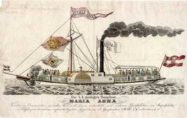 Die Anfänge der Dampfschifffahrt auf der Donau. ddsg-blue-danube.at/de/ueber_uns_g…