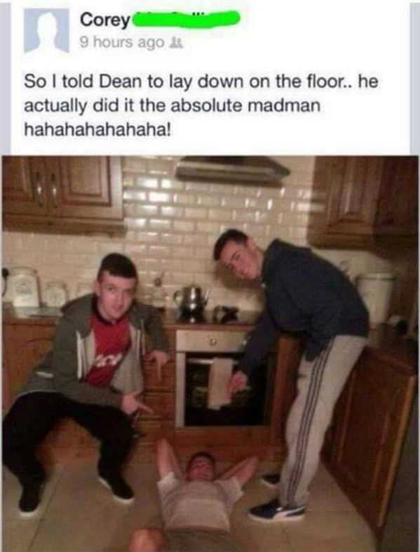 SpeakComedy's tweet photo. Give it a rest Dean you absolute nutter! https://t.co/UjC9V0EJwt