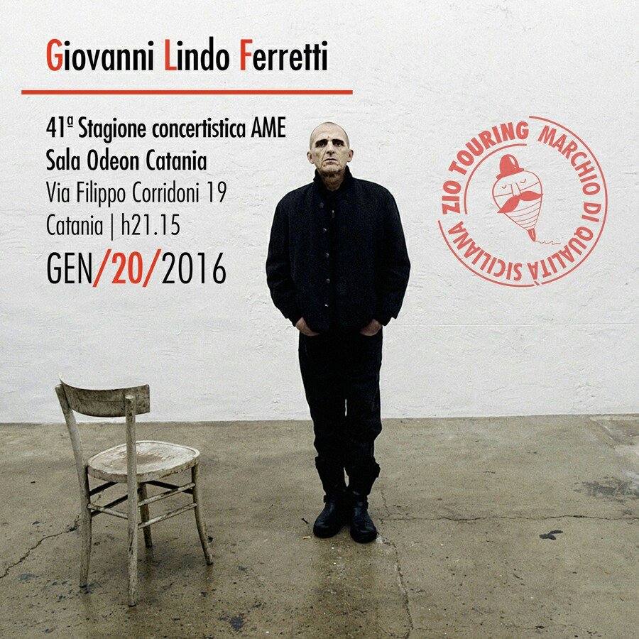 La 41^ stagione concertistica AME presenta Giovanni Lindo Ferretti alla Sala Odeon Catania

#catania #eventi #liv...