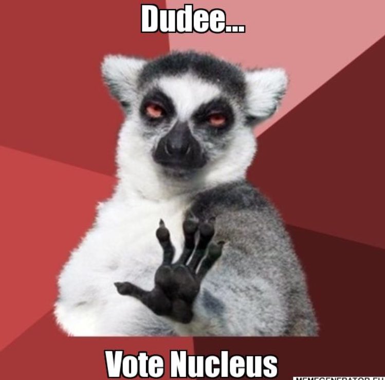 NucleusNexus's tweet photo. Listen to the man! We are the brain of the cell! #Cellection16B #weliketomoveitmoveit https://t.co/lDZYiJ9iGy