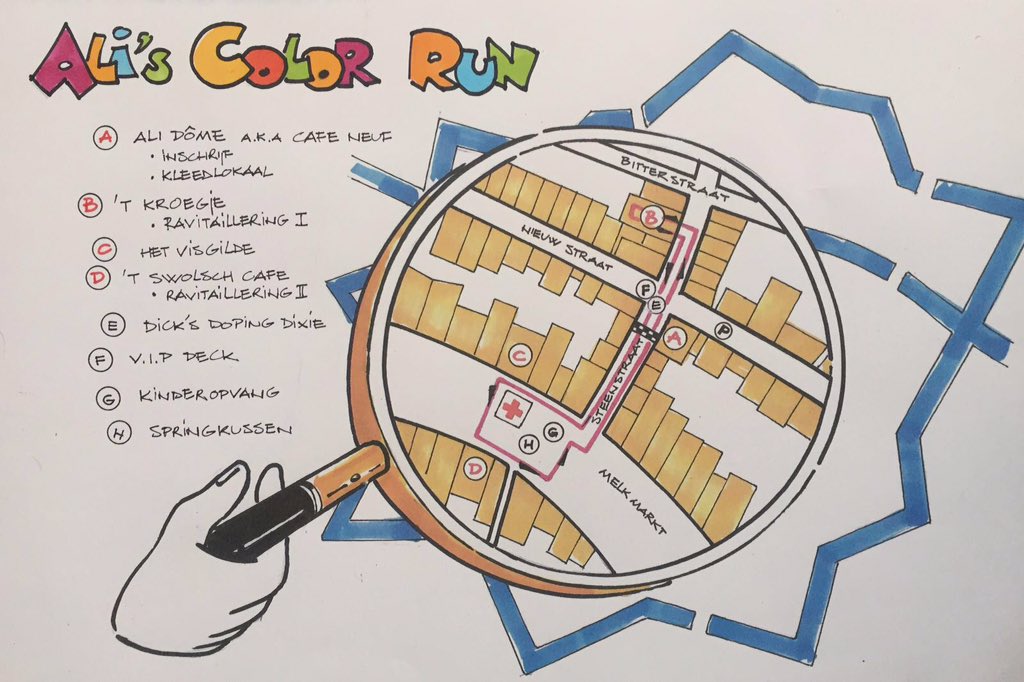 Hahaha!! “<a href="/Carnaval038/">Carnaval 038</a>: Officiële parcours Ali's Color Run vrijgegeven #ACR #Sas16  #Zwolle CV De Rukkende Renners: ”