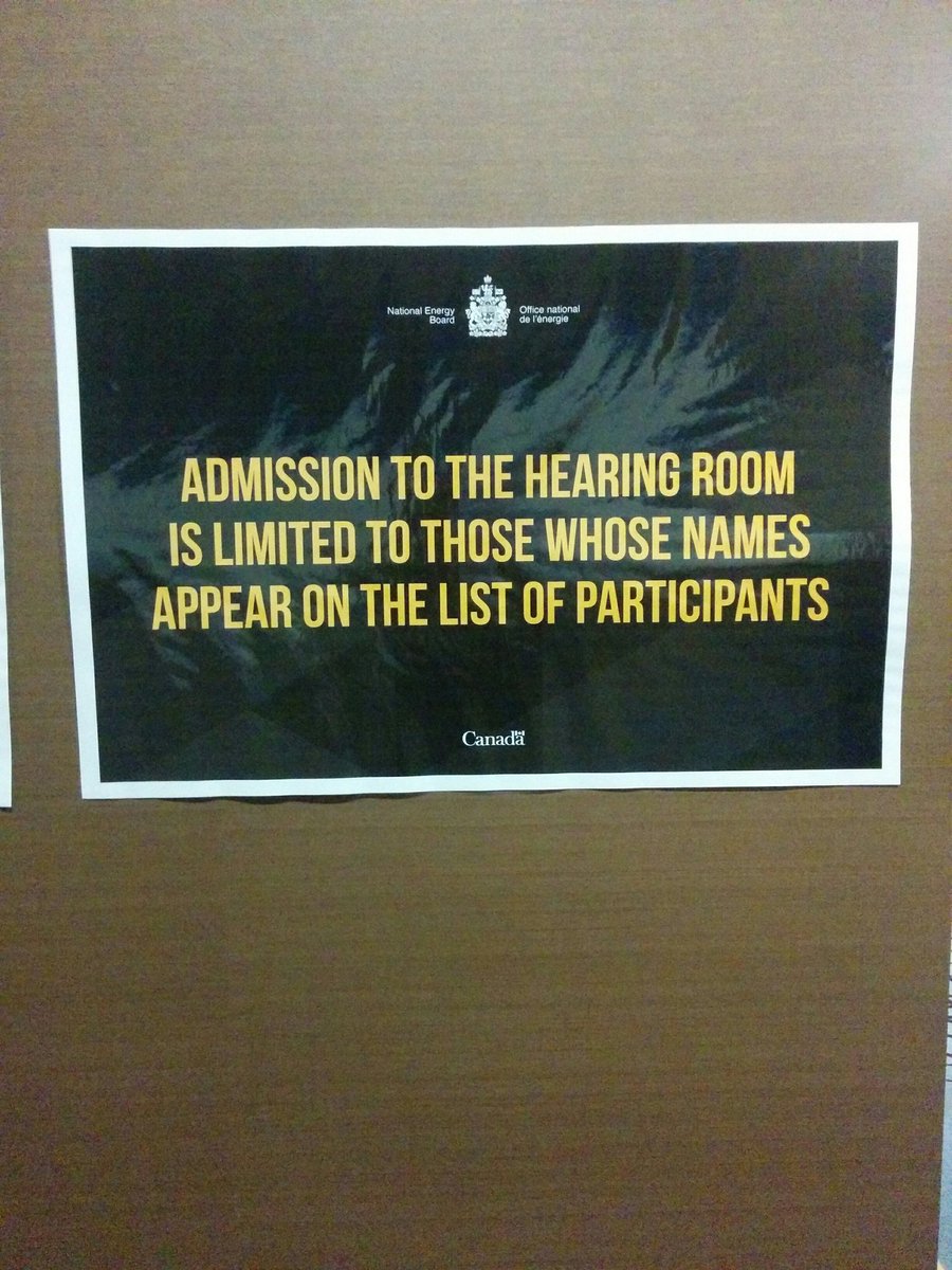 WCELaw's tweet photo. #neb #KinderMorgan hearings underway in Burnaby. No public access, but livestream: https://t.co/lAri0v45fB https://t.co/xRHfChKNEM
