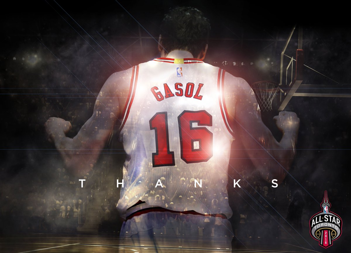 paugasol's tweet photo. GRACIAS A TODOS por todo el apoyo que he recibido estos días. Pase lo que pase, os estoy muy agradecido! #NBAVote https://t.co/IWG5wPvfhk