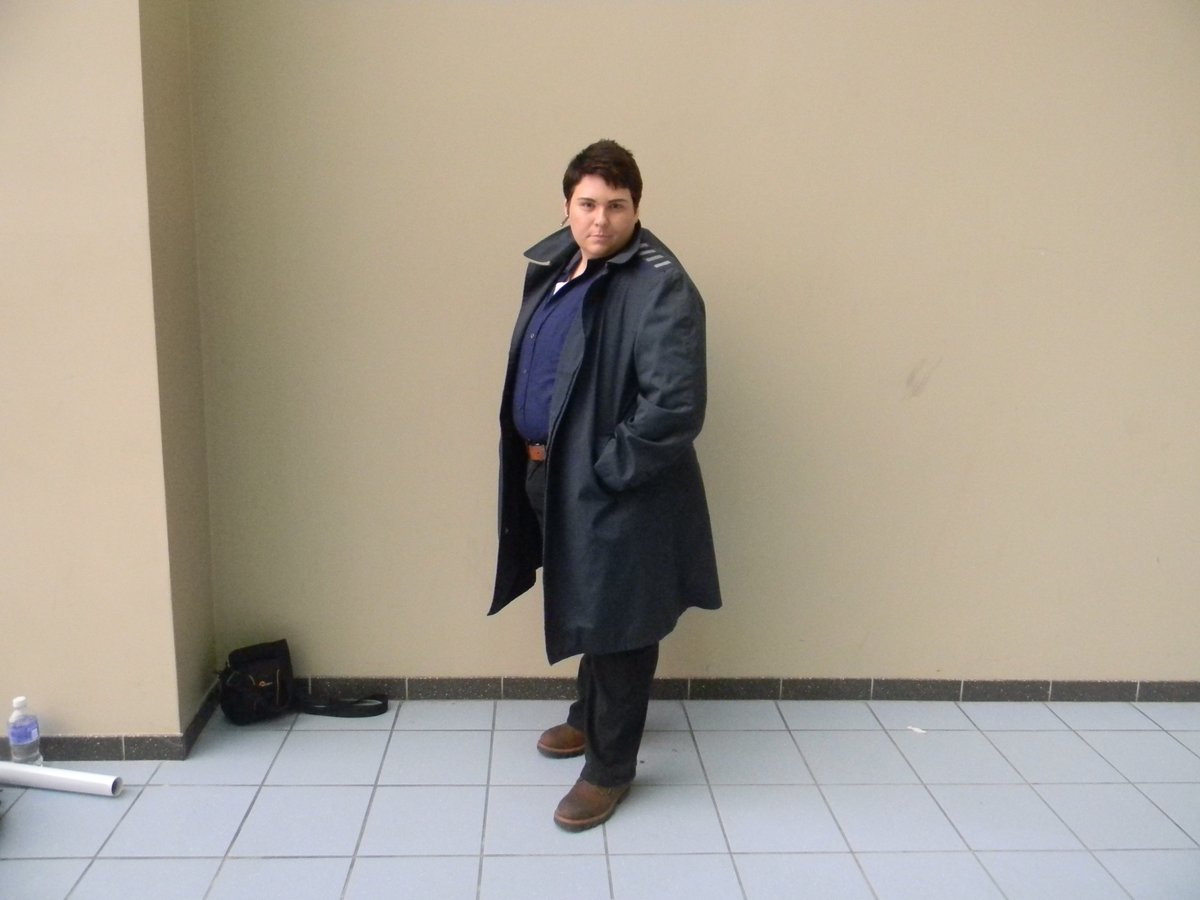 StikFigrDeanmon's tweet photo. @Team_Barrowman Representing Captain Jack Harkness, I swear we have to be related :D
I hope you <3  my cosplay. # https://t.co/FcDdI36Zm3