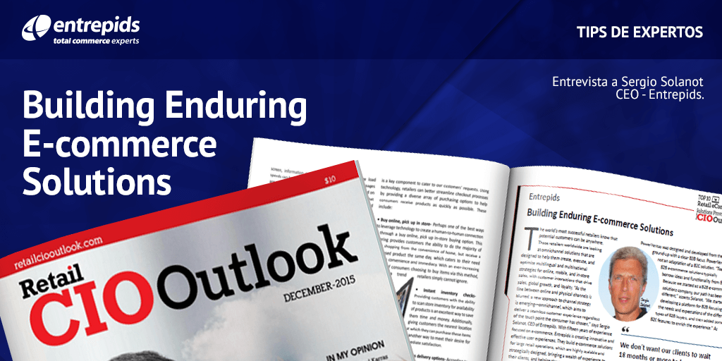 Lee nuestro artículo "Construyendo soluciones eCommerce perdurables" goo.gl/QkJdj0