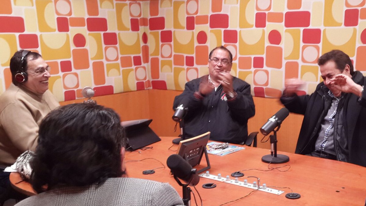 Que relajo estamos hechando en #radioformula   López Córdoba Rubén, Chucho López, Mingo de Acapulco y yo.