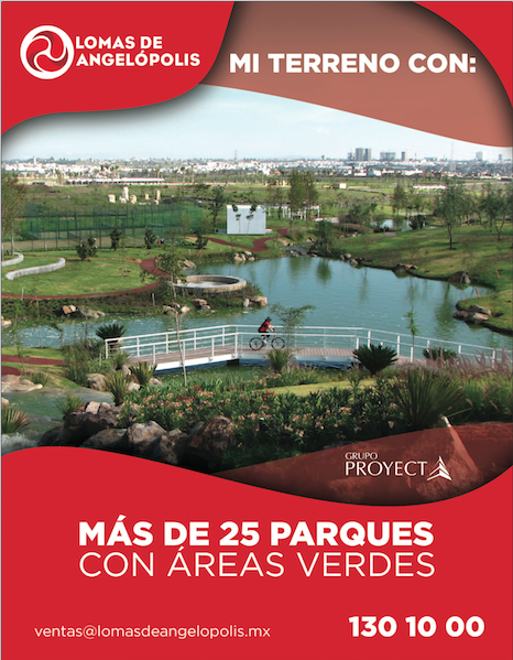 En Lomas contamos con un sistema de riego inteligente, que nos permite disfrutar de espacios públicos únicos.