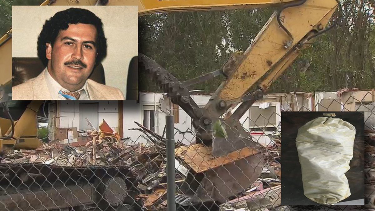 Surprised what was found when Pablo Escobar's Miami Beach home was demolished? bit.ly/1JfYVy1?utm_me… https://t.co/B3l0hJ48dO