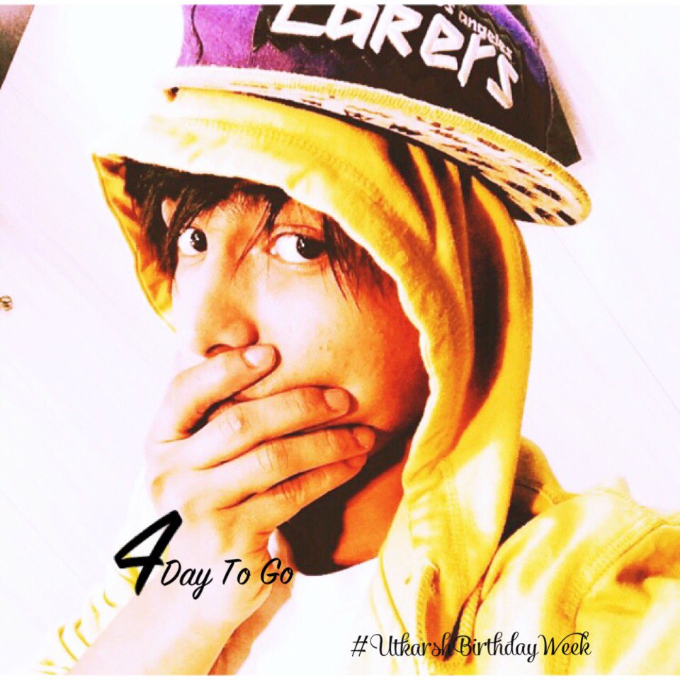 4days to go #Utkarshbirthdayweek.