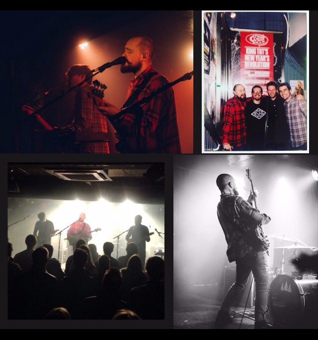 Huge thank you to everyone who came and saw us, and everyone involved with the show at <a href="/kingtuts/">King Tut's Wah Wah Hut</a> last night! X