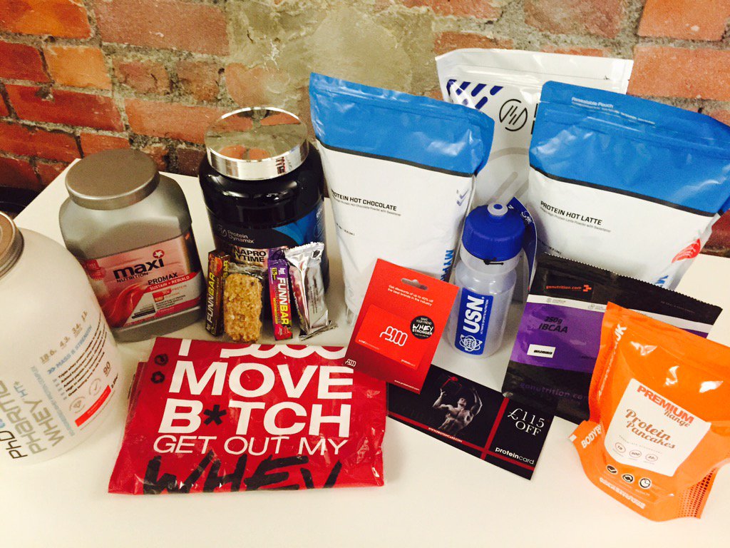 TheSuppsClubUK's tweet photo. DO YOU WANT TO WIN ALL THIS?! 🎁RT &amp; FOLLOW to WIN the @proteincard #GiveaWhey 👑🏆🔥 #ReturnOfTheStack #ONEWINNER https://t.co/syb1slcrGA