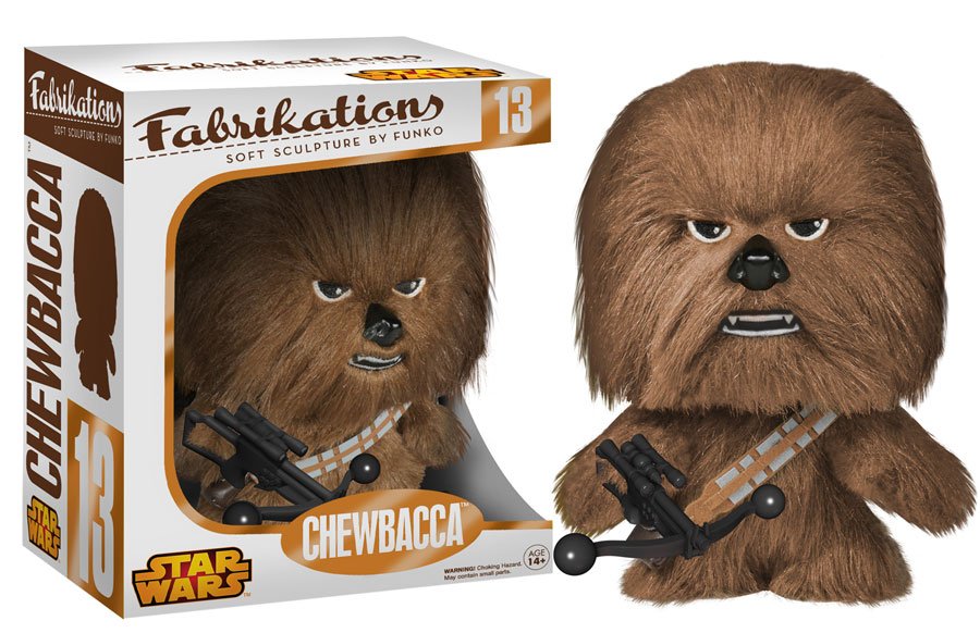 RT &amp; follow <a href="/OriginalFunko/">Funko</a> for a chance to win a Chewbacca Fabrikation! Don't miss Cantina! smugglersbounty.com