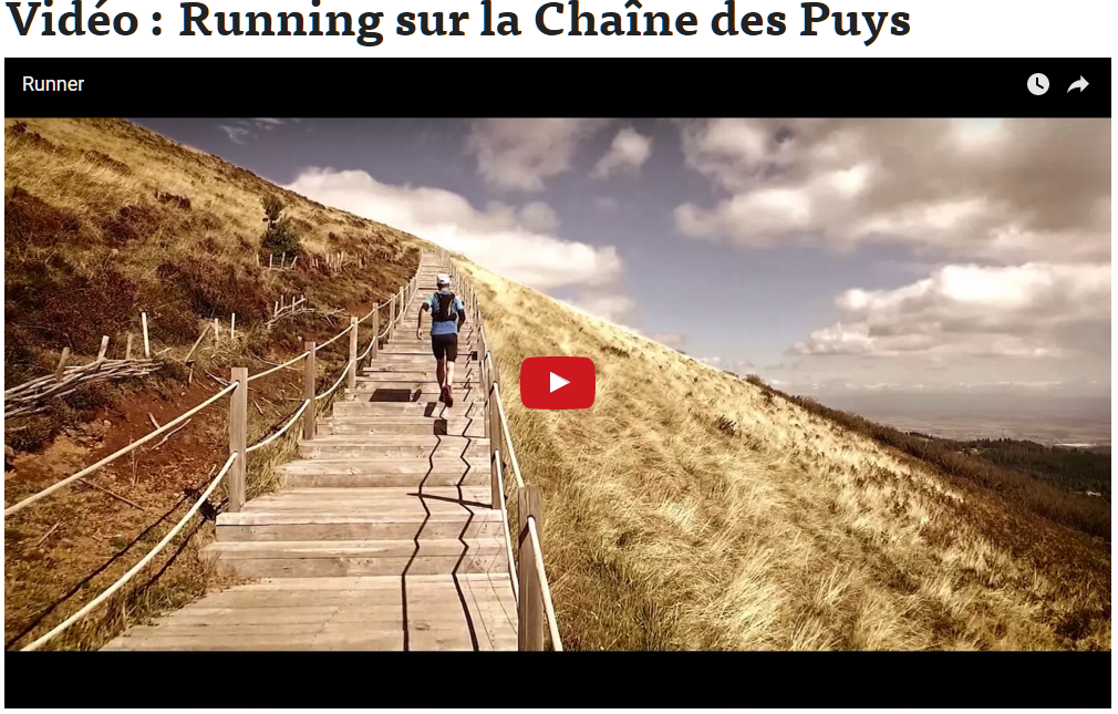 YesSheRuns's tweet image. Superbe vidéo : Running sur la Chaîne des Puys buff.ly/1Oknad9