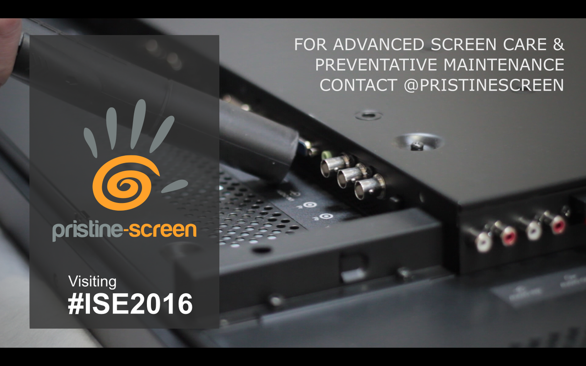 PristineScreen's tweet image. #ISE2016 is a great opportunity to meet new people and discover services like #PristineScreen