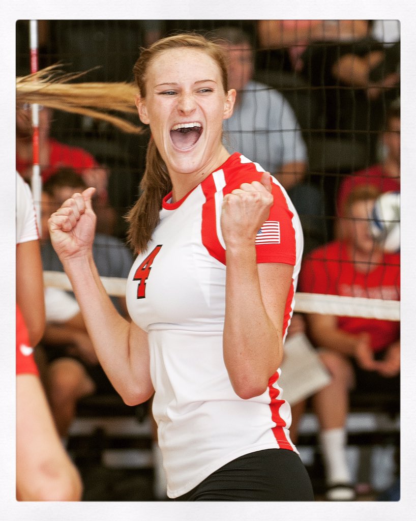 Maristvb's tweet photo. Our very own Kinsey Stephens '15 earns a selection on the 35th Anniversary All-MAAC First Team!@maacsports #RedFoxVB https://t.co/MfZNptJCh9