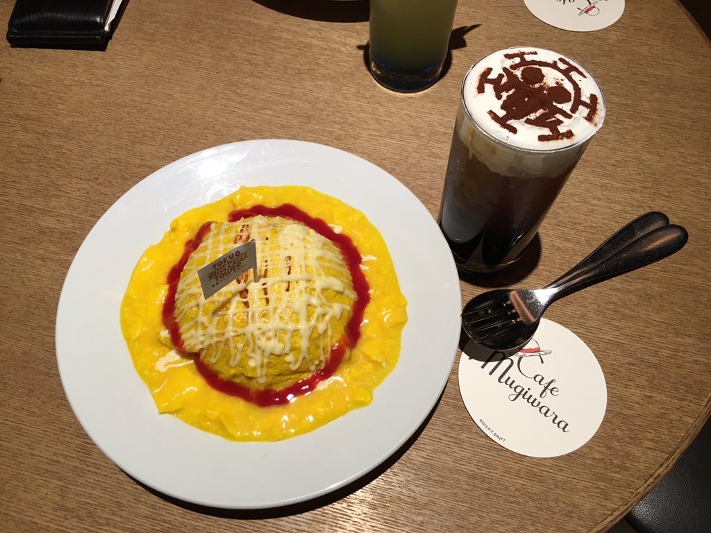 Hon Cheng Breakfast At Cafe Mugiwara Straw Hat Omelette Rice T Co Zy1d5qb1rw