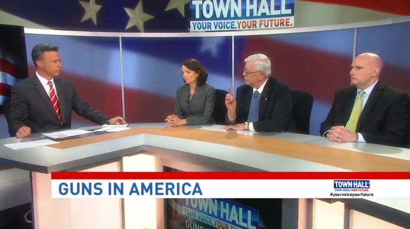 CBS12's tweet photo. #YourVoiceYourFuture panel discussing mental health, background checks and #GunsInAmerica. https://t.co/loXaCbAjVB