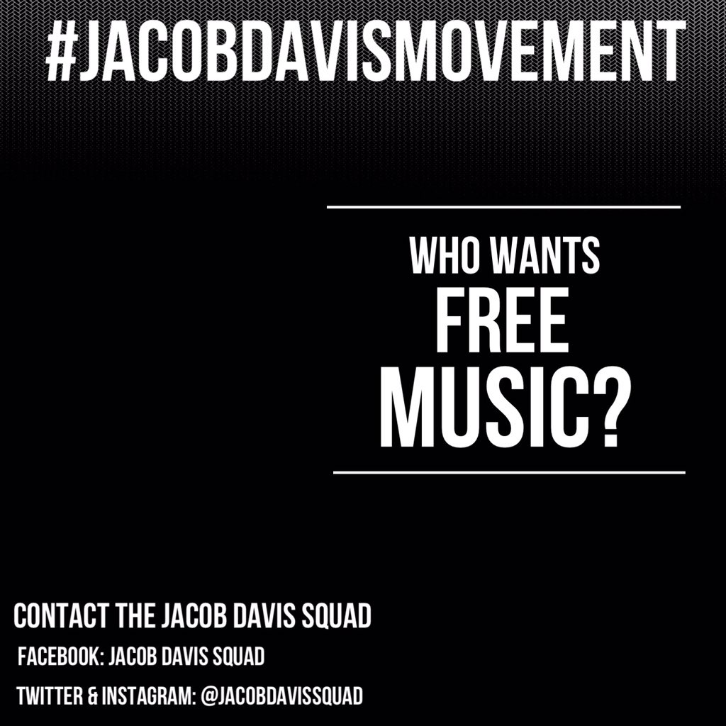 JacobDavisSquad's tweet photo. "And we can't stop.....And we won't stop" #JacobDavisMovement #JacobDavisMusic #JacobDavis #TakinOver #DMusNOW โค๏ธ๐ถ๐ธ https://t.co/dmC3EOaPt9