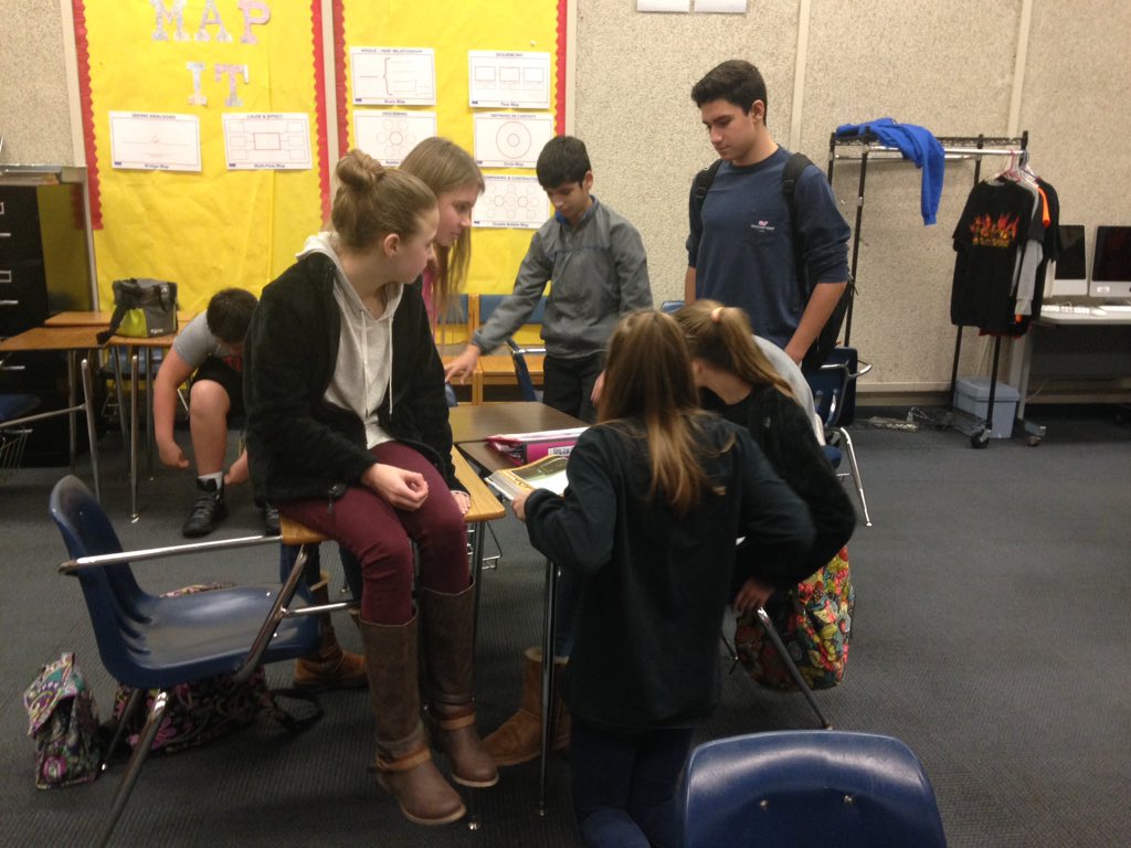 kris_lilley's tweet image. #coltchat close reading creates better, focused readers -#cmscolts start the week strong.