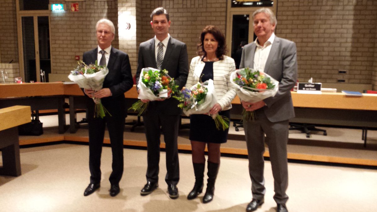 Nieuw college in de gemeente Edam-Volendam een feit..Veel succes. We gaan ervoor..