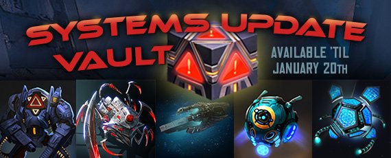 5pg_LotS's tweet photo. ✰Systems Update Vault!✰
Get the Mandatory Update and other robotic assistance before it leaves the Shop tomorrow! https://t.co/xhj5oFl8vB