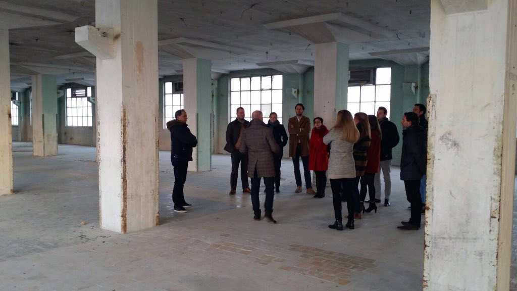 Rondleiding door Eiffelgebouw en uitleg over ontwikkeling Belvédèreterrein <a href="/Belvedere043/">Belvédère Maastricht</a> <a href="/JongLWV/">Jong LWV</a>